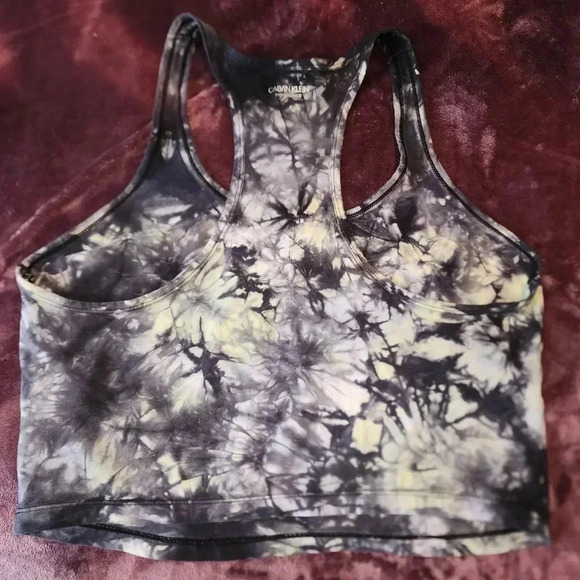 CK performance tie dye crop top - Picture 2 of 3